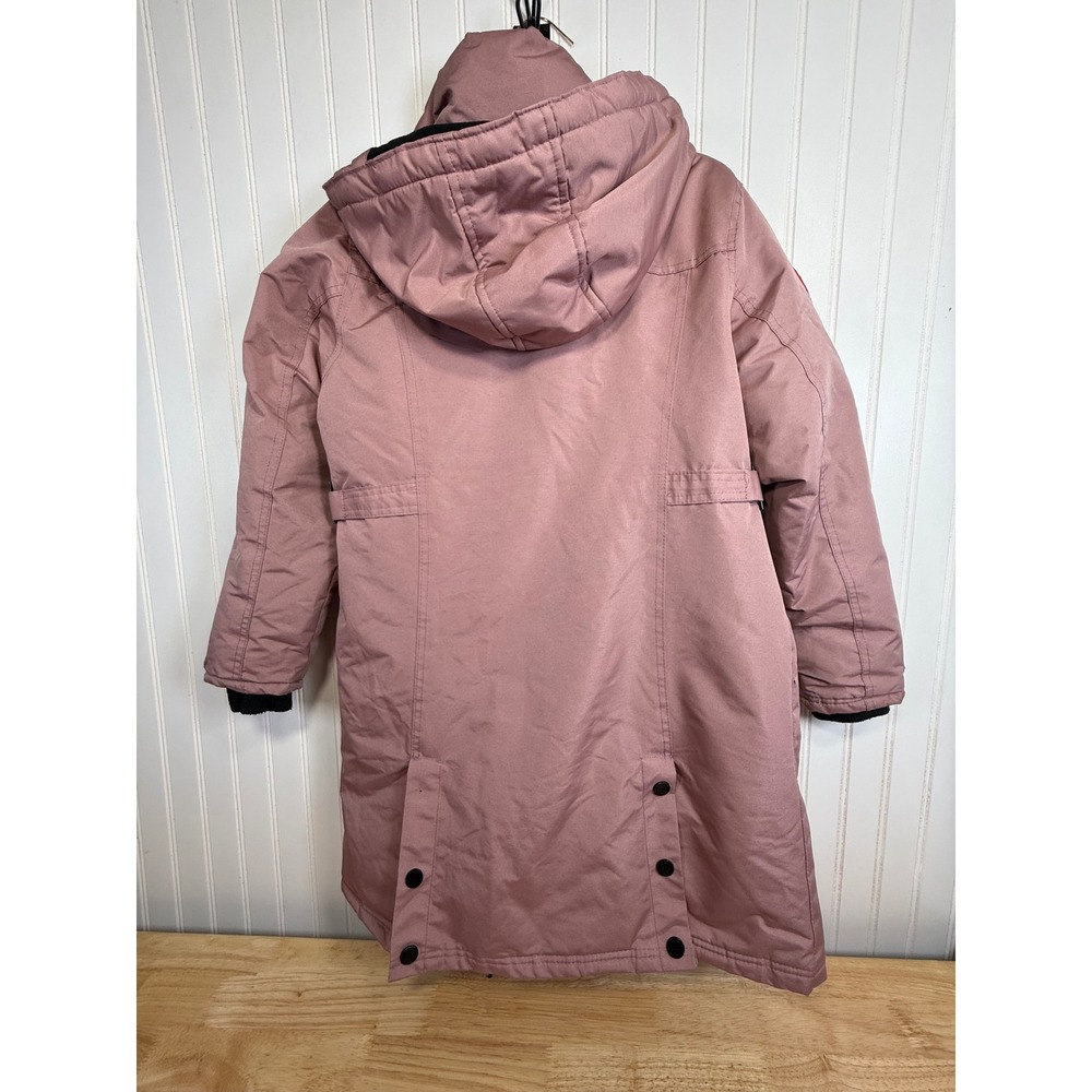 Canada Weather Gear Hooded Parka Jacket Womens Large 14/16 Hooded Winter Warm - Picture 11 of 12